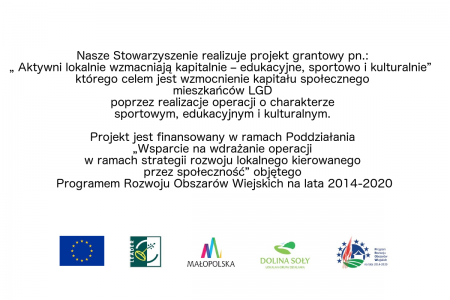 Projekt grantowy pn.: 